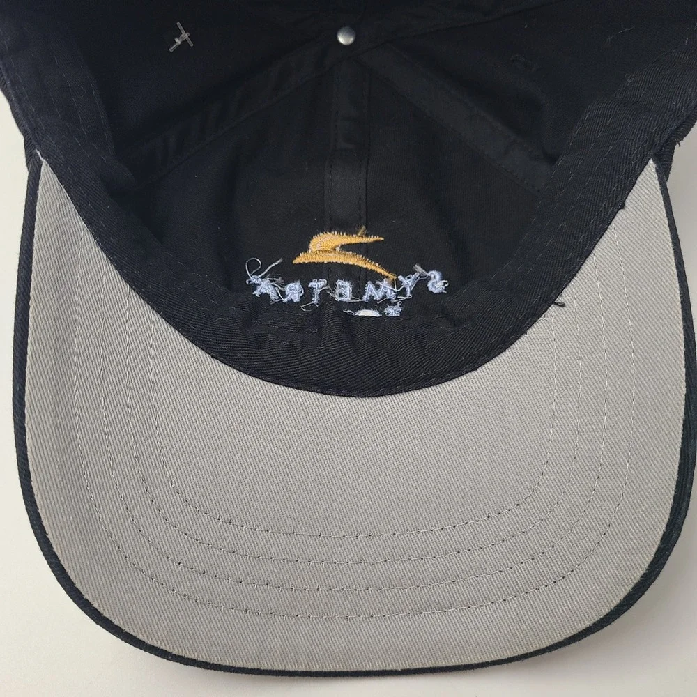 Symetra Tour Hat Strapback Antigua Black Gold Road to the LPGA Golf Casual Men